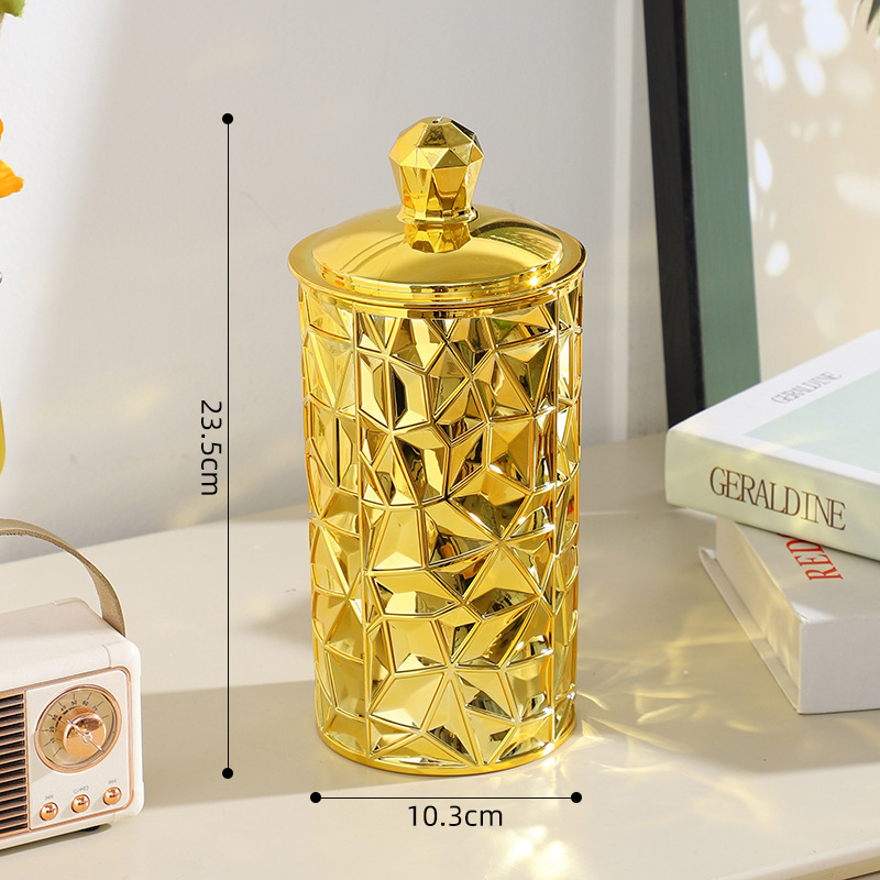 Прозрачен пластмасов съд за съхранение на зърнени култури с капак, кръгъл, обем 301–500 ml