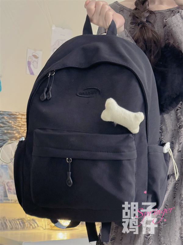 Mini batoh v kórejskom štýle, nylon, unisex, kapacita 20–35 L