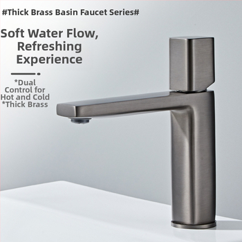 Výsuvný drezový kohútik – meď, horúca/studená voda, keramický diskový ventil, priemer sedla 35 mm, max 120°C