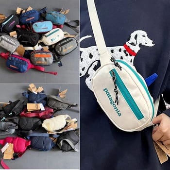 Geantă de talie pentru bărbați, țesătură Oxford, respirabilă și ultra-ușoară, pentru sporturi în aer liber, vară 2024