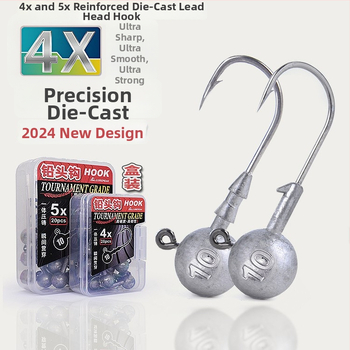 Seelucker cârlig cu cap de plumb, cu dinți, ambalaj 10 000 de bucăți, pentru pescuit în rezervoare.