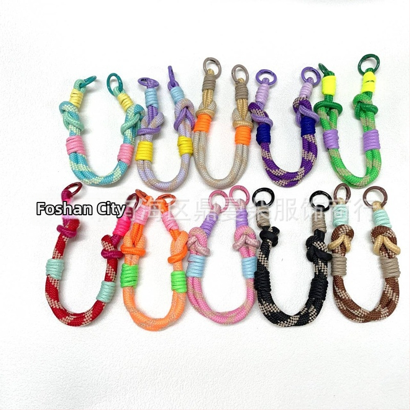 Κινητό κρεμαστό λουράκι από σκοινί, INS στυλ, διακόσμηση για τσάντα, κρεμαστό, προσωποποιημένη τάση (Χειμώνας 2025)