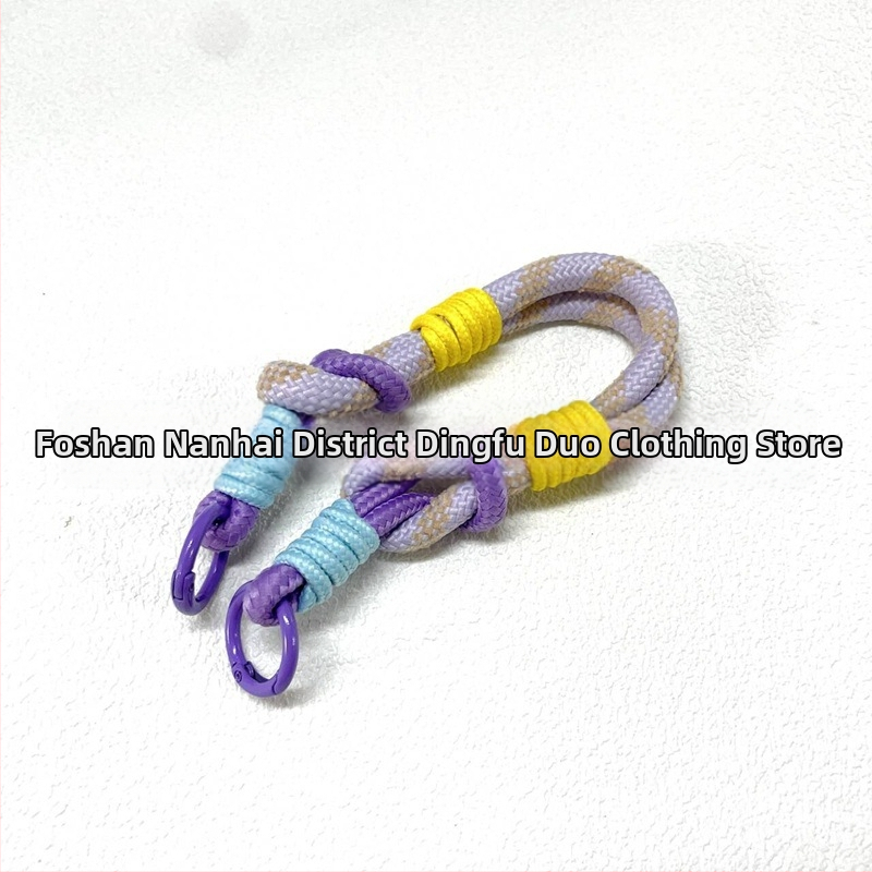 Κινητό κρεμαστό λουράκι από σκοινί, INS στυλ, διακόσμηση για τσάντα, κρεμαστό, προσωποποιημένη τάση (Χειμώνας 2025)