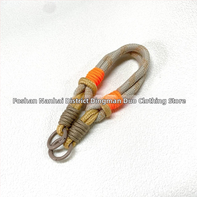 Κινητό κρεμαστό λουράκι από σκοινί, INS στυλ, διακόσμηση για τσάντα, κρεμαστό, προσωποποιημένη τάση (Χειμώνας 2025)