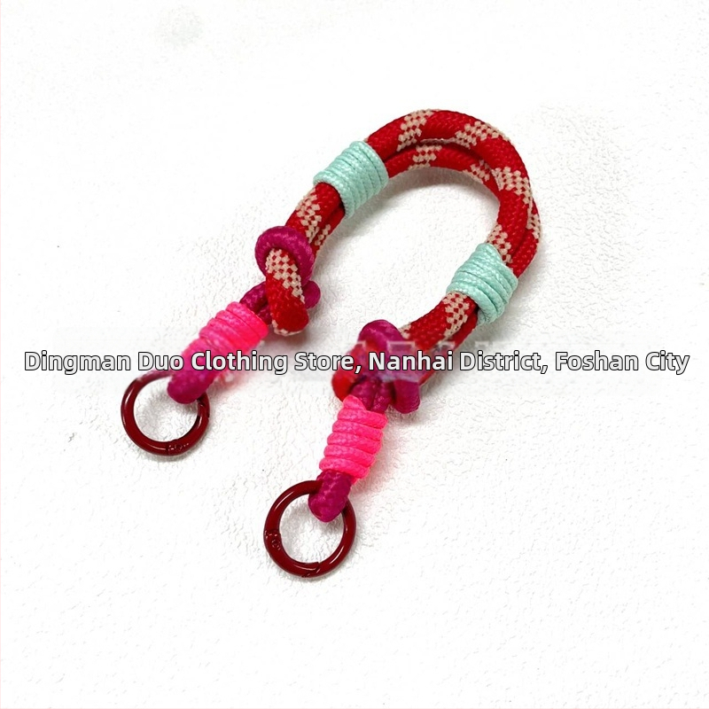 Κινητό κρεμαστό λουράκι από σκοινί, INS στυλ, διακόσμηση για τσάντα, κρεμαστό, προσωποποιημένη τάση (Χειμώνας 2025)