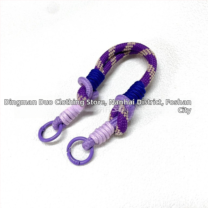 Κινητό κρεμαστό λουράκι από σκοινί, INS στυλ, διακόσμηση για τσάντα, κρεμαστό, προσωποποιημένη τάση (Χειμώνας 2025)