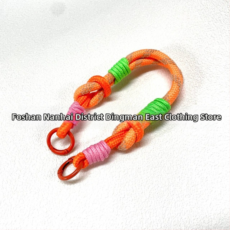 Κινητό κρεμαστό λουράκι από σκοινί, INS στυλ, διακόσμηση για τσάντα, κρεμαστό, προσωποποιημένη τάση (Χειμώνας 2025)