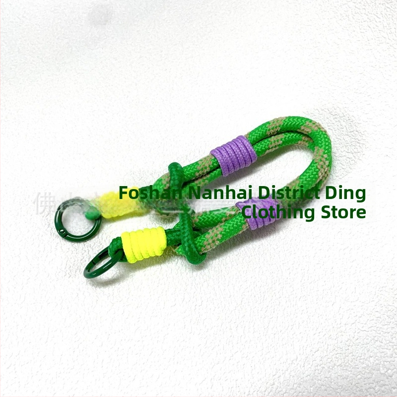 Κινητό κρεμαστό λουράκι από σκοινί, INS στυλ, διακόσμηση για τσάντα, κρεμαστό, προσωποποιημένη τάση (Χειμώνας 2025)