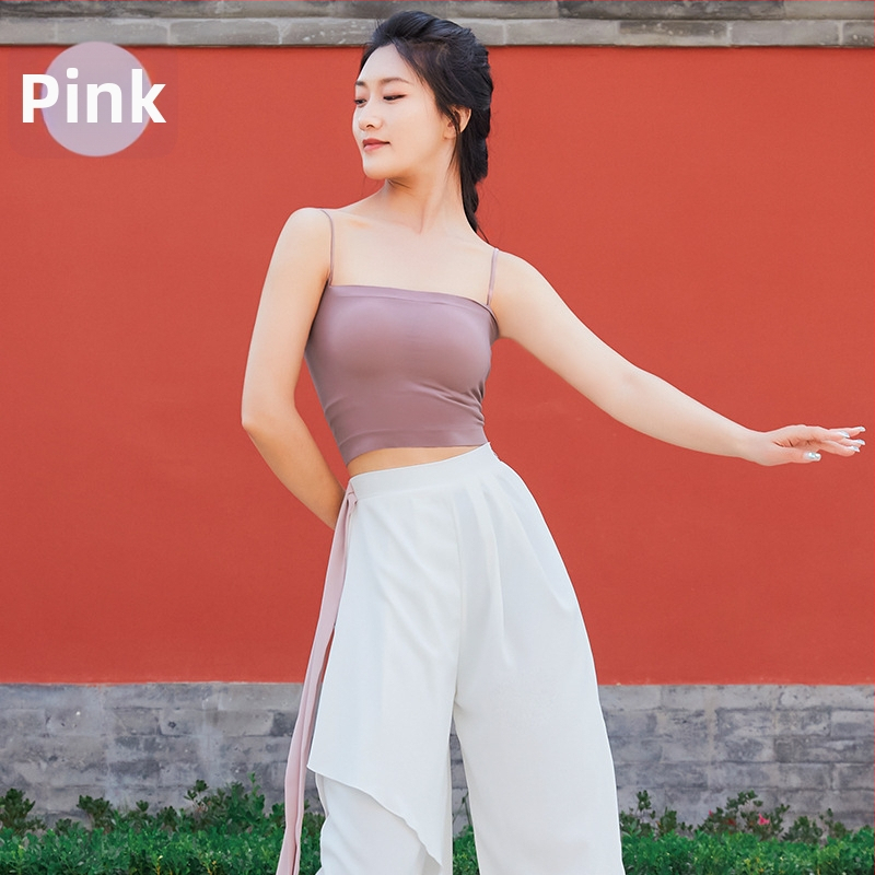 Női táncos felső ruha - varrás nélküli nylon anyag, 95% bélés, mellkas panellel, balett, népi, latin és társastánc