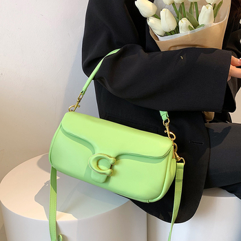 Clouds zenska PU mala kvadratna torbica — naramenicu preko ramena ili crossbody, horizontalni kvadratni oblik, zatvaranje kapicom, unutarnja džep sa zipom