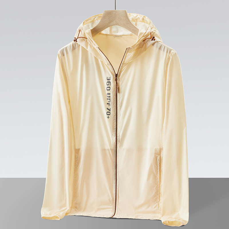 Vonkajšia vetrovka s kapucňou, unisex, UV 70+ ochrana, nepremokavá