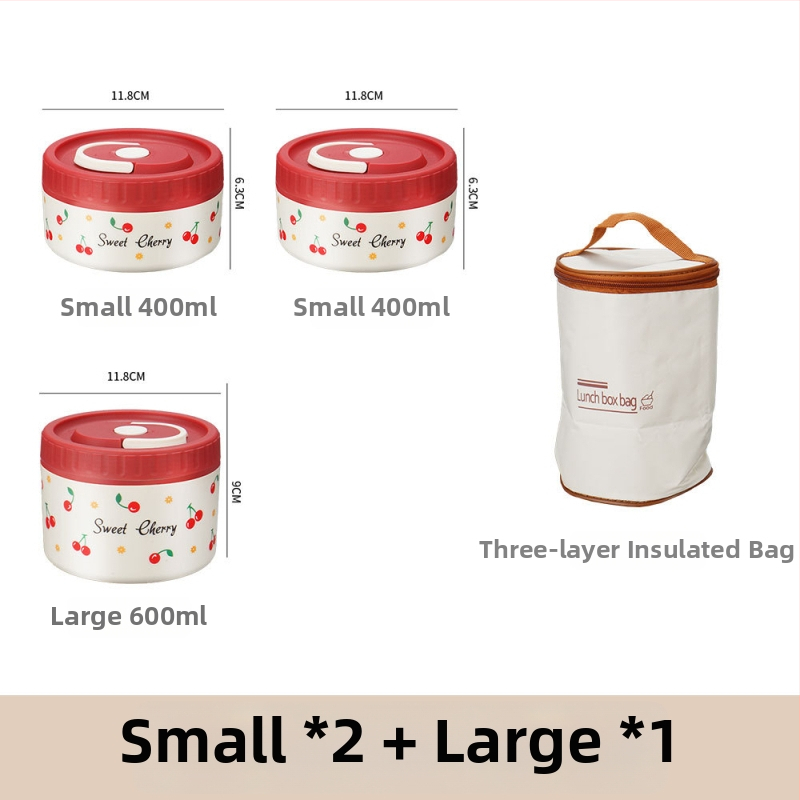 304 rozsdamentes acél ebédes doboz, termoszigetelt, szivárgásmentes, hordozható, többszintes kialakítás akár négy rétegig, mikrohullámú sütőbe tehető