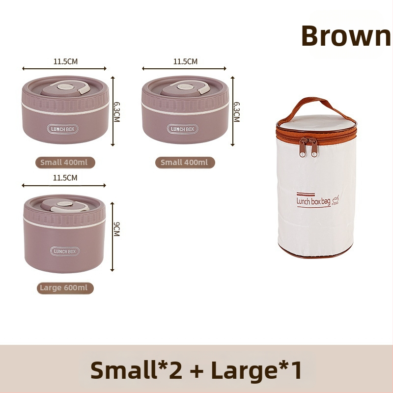 304 rozsdamentes acél ebédes doboz, termoszigetelt, szivárgásmentes, hordozható, többszintes kialakítás akár négy rétegig, mikrohullámú sütőbe tehető