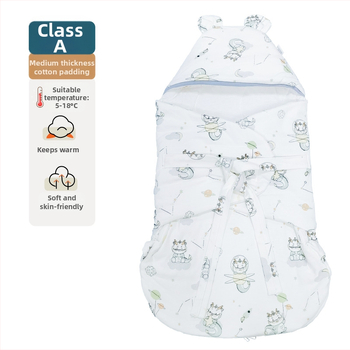 Νεογέννητος υπνόσακος-σβούλ από 100% βαμβάκι, γέμισμα βαμβάκι, κατάλληλος για Άνοιξη, Καλοκαίρι, Φθινόπωρο και Χειμώνα