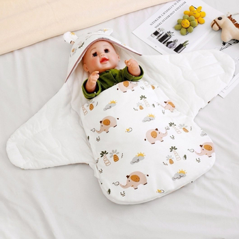 Νεογέννητος υπνόσακος-σβούλ από 100% βαμβάκι, γέμισμα βαμβάκι, κατάλληλος για Άνοιξη, Καλοκαίρι, Φθινόπωρο και Χειμώνα
