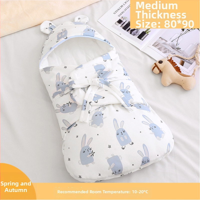 Νεογέννητος υπνόσακος-σβούλ από 100% βαμβάκι, γέμισμα βαμβάκι, κατάλληλος για Άνοιξη, Καλοκαίρι, Φθινόπωρο και Χειμώνα
