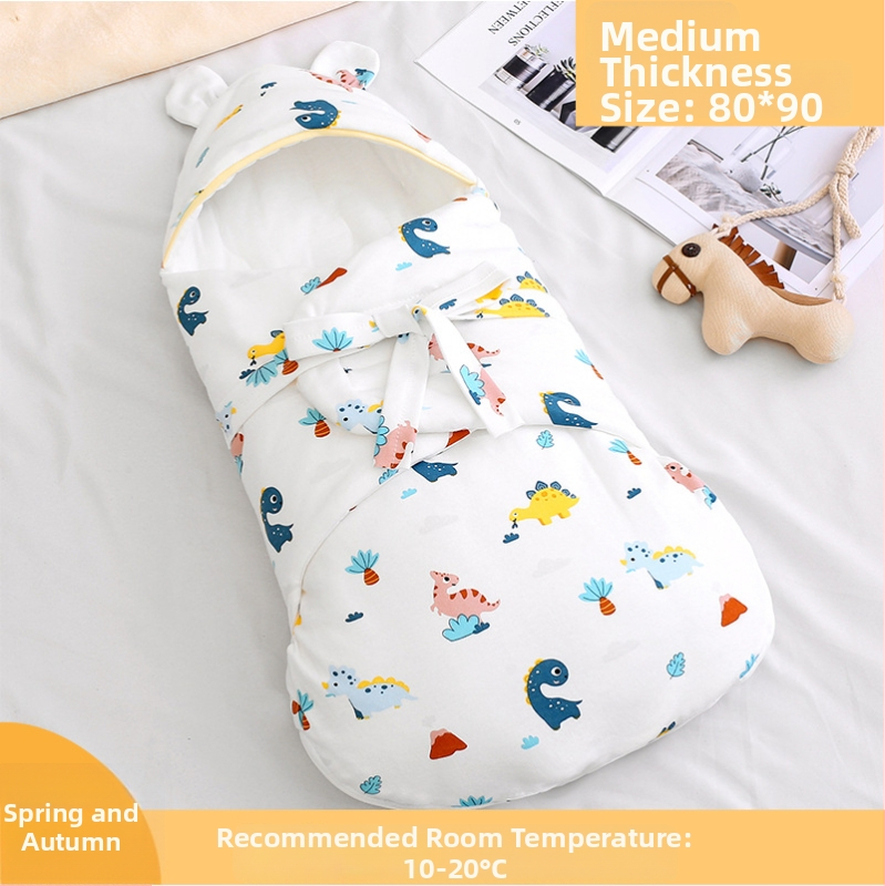 Νεογέννητος υπνόσακος-σβούλ από 100% βαμβάκι, γέμισμα βαμβάκι, κατάλληλος για Άνοιξη, Καλοκαίρι, Φθινόπωρο και Χειμώνα