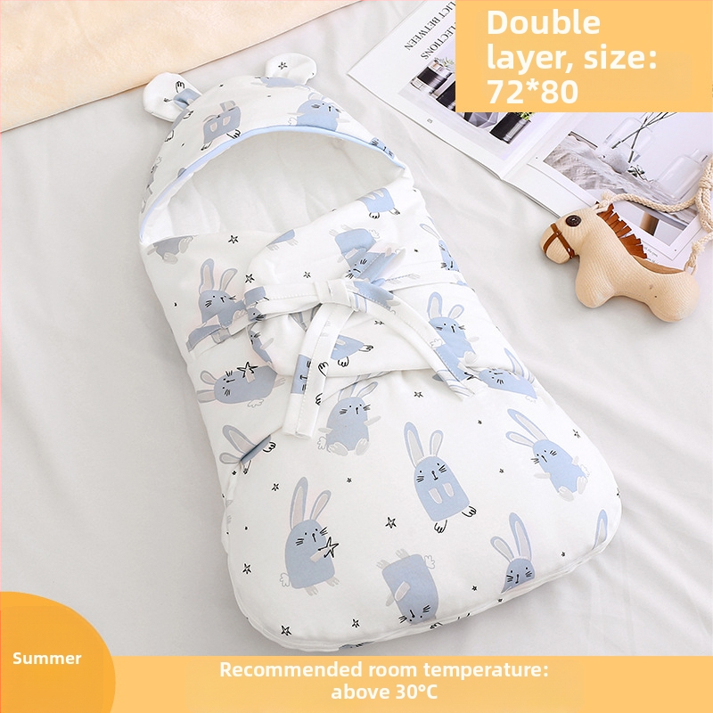 Νεογέννητος υπνόσακος-σβούλ από 100% βαμβάκι, γέμισμα βαμβάκι, κατάλληλος για Άνοιξη, Καλοκαίρι, Φθινόπωρο και Χειμώνα