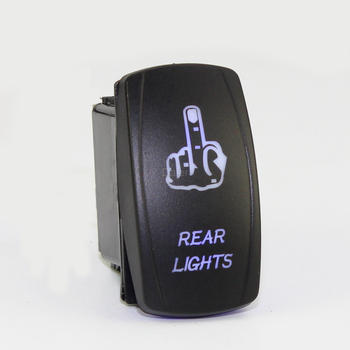 DAIER θαλάσσιο διακόπτης με φως, αδιάβροχος τετράγωνος διακόπτης, 20 A, CE, κάτω από 50 V, 50.000 κύκλοι μόνωσης ≥1000