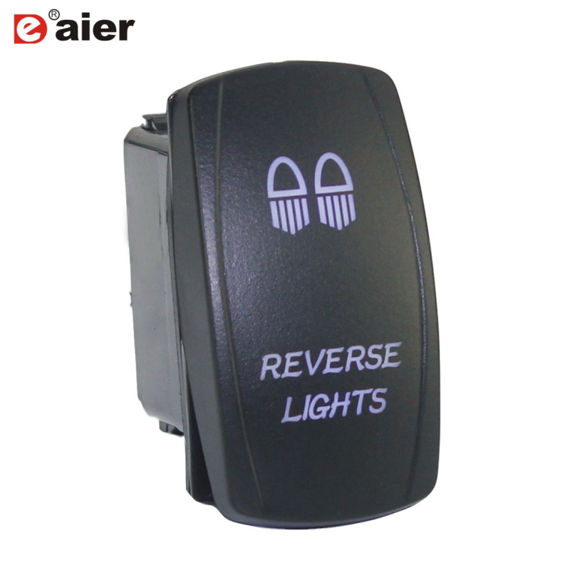 DAIER θαλάσσιο διακόπτης με φως, αδιάβροχος τετράγωνος διακόπτης, 20 A, CE, κάτω από 50 V, 50.000 κύκλοι μόνωσης ≥1000