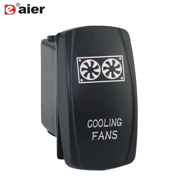 DAIER θαλάσσιο διακόπτης με φως, αδιάβροχος τετράγωνος διακόπτης, 20 A, CE, κάτω από 50 V, 50.000 κύκλοι μόνωσης ≥1000