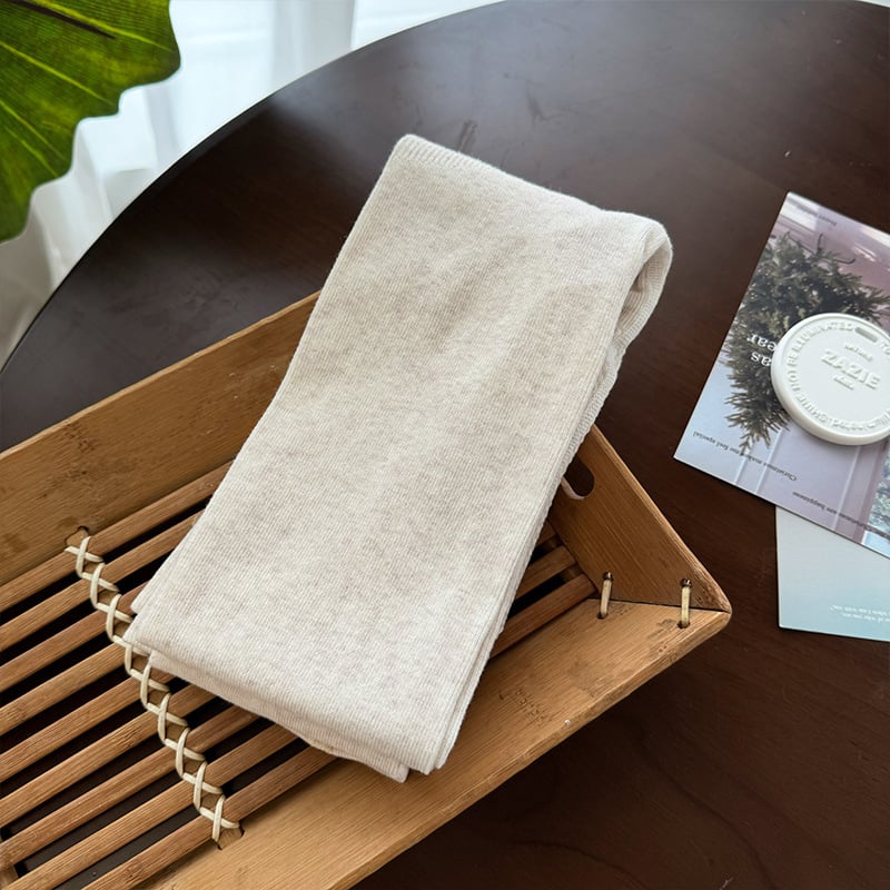 Κολάν με επένδυση φλίς, ριγέ μοτίβο, παχύ θερμικό, μείγμα σπαντέξ 30-50%, στενή εφαρμογή