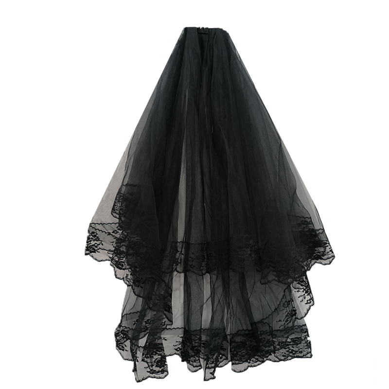 Αξεσουάρ κεφαλής - Δίκτυο βέλο, Γοτθικό εθνοτικό στυλ, Διπλό στρώμα, Άνοιξη 2024, Διαθέσιμη παραμετροποίηση