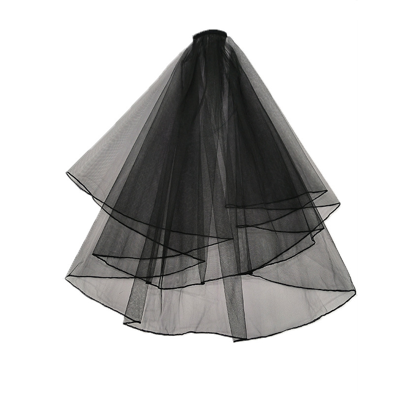 Αξεσουάρ κεφαλής - Δίκτυο βέλο, Γοτθικό εθνοτικό στυλ, Διπλό στρώμα, Άνοιξη 2024, Διαθέσιμη παραμετροποίηση