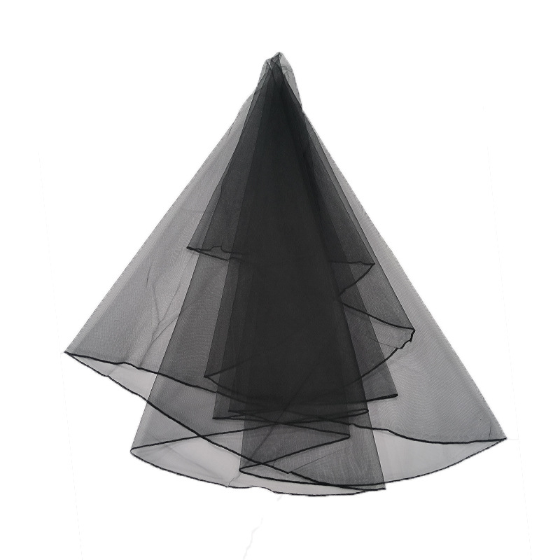 Αξεσουάρ κεφαλής - Δίκτυο βέλο, Γοτθικό εθνοτικό στυλ, Διπλό στρώμα, Άνοιξη 2024, Διαθέσιμη παραμετροποίηση