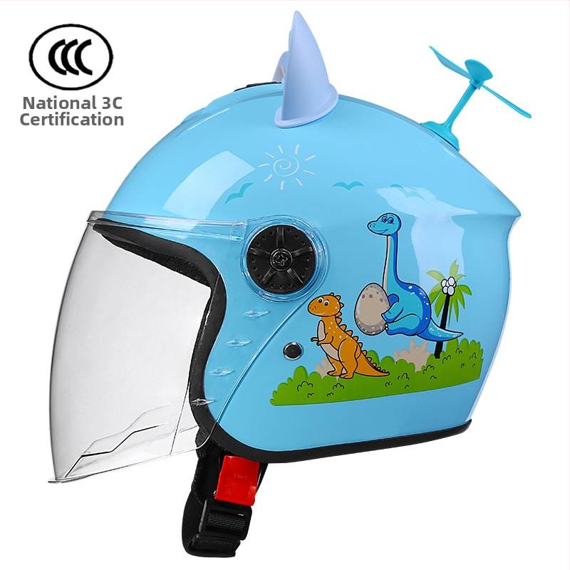 Παιδικό κράνος για ηλεκτρικά ποδήλατα, unisex, τύπος μισού κράνους, για όλες τις εποχές, ABS υλικό