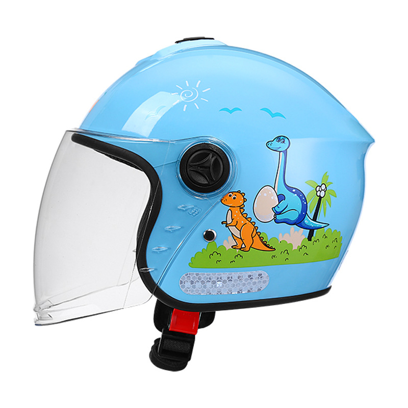 Παιδικό κράνος για ηλεκτρικά ποδήλατα, unisex, τύπος μισού κράνους, για όλες τις εποχές, ABS υλικό