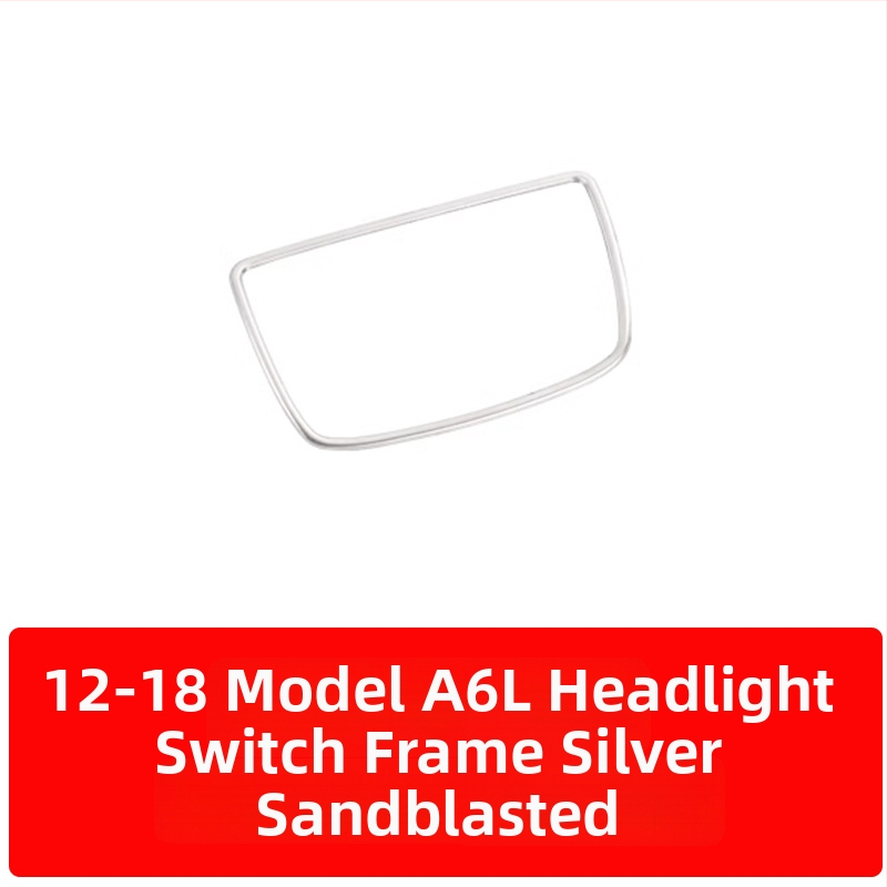 Ζαν Κε Ανοξείδωτος χάλυβας – Πλαίσιο κεντρικής κονσόλας και επένδυση εσωτερικής πόρτας για Audi A6L/A7 (12-18) – Ανθεκτικό στις γρατσουνιές και στη φθορά