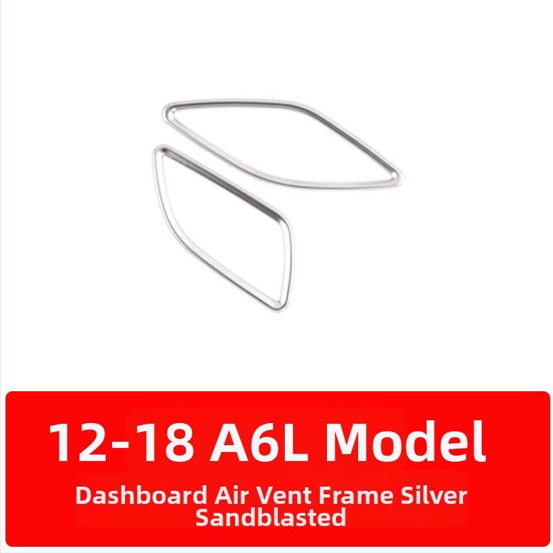 Ζαν Κε Ανοξείδωτος χάλυβας – Πλαίσιο κεντρικής κονσόλας και επένδυση εσωτερικής πόρτας για Audi A6L/A7 (12-18) – Ανθεκτικό στις γρατσουνιές και στη φθορά