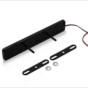 Комплект светлина за радиаторна решетка – универсален, ABS, 5W, монтиран с винтове