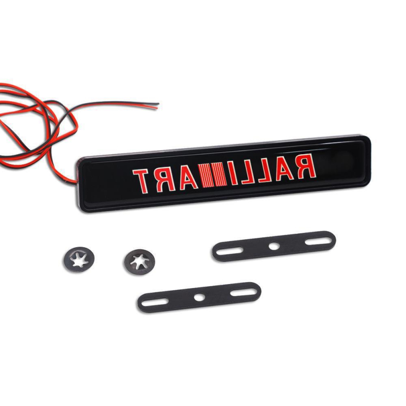 Комплект светлина за радиаторна решетка – универсален, ABS, 5W, монтиран с винтове