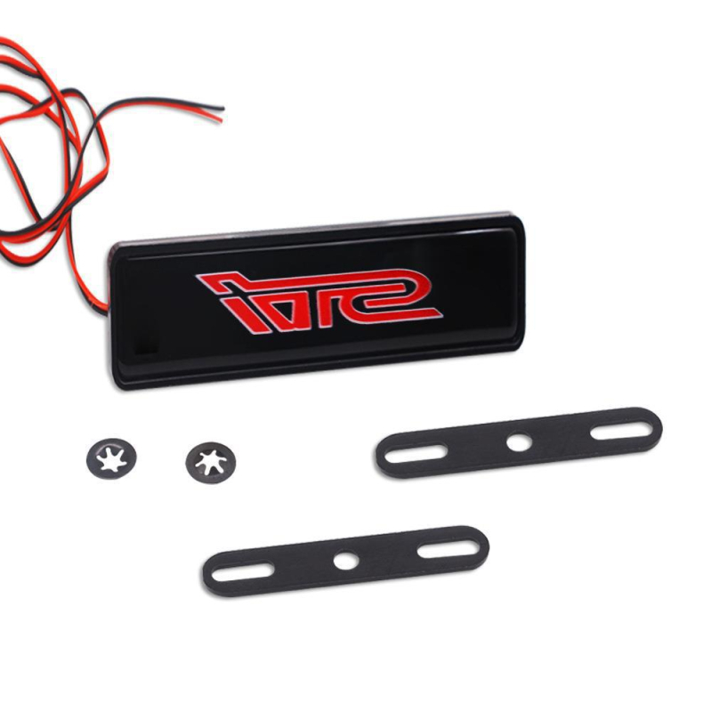 Комплект светлина за радиаторна решетка – универсален, ABS, 5W, монтиран с винтове