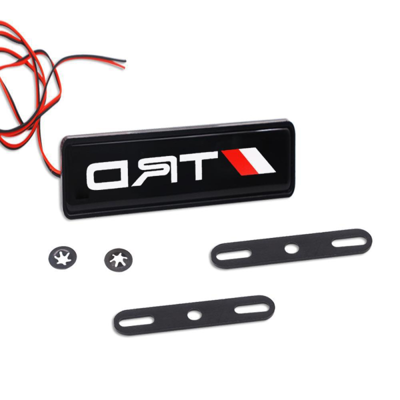 Комплект светлина за радиаторна решетка – универсален, ABS, 5W, монтиран с винтове