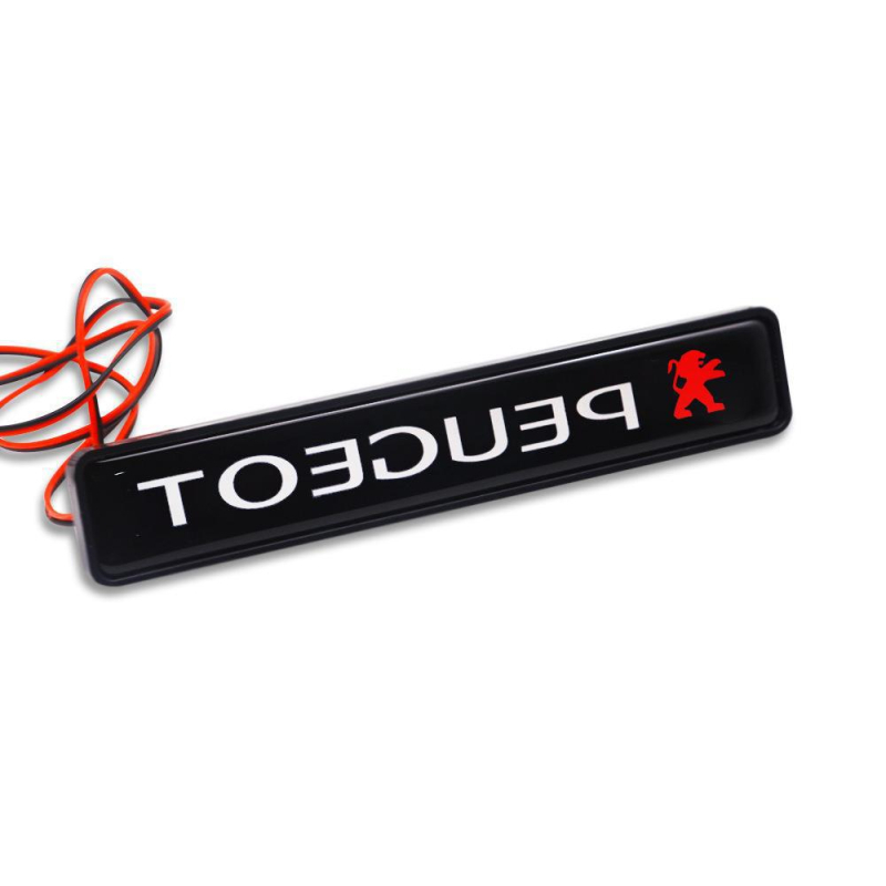 Комплект светлина за радиаторна решетка – универсален, ABS, 5W, монтиран с винтове