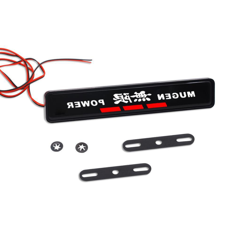 Комплект светлина за радиаторна решетка – универсален, ABS, 5W, монтиран с винтове