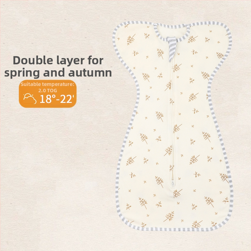 Νεογέννητος υπνόσακος τύπου κοκούν με αποσπώμενα μανίκια, εξωτερικό από 100% βαμβάκι, επένδυση από βαμβάκι, πολυεστερική γέμιση, πλένεται στο πλυντήριο, μοτίβο εκτύπωσης, για όλες τις εποχές