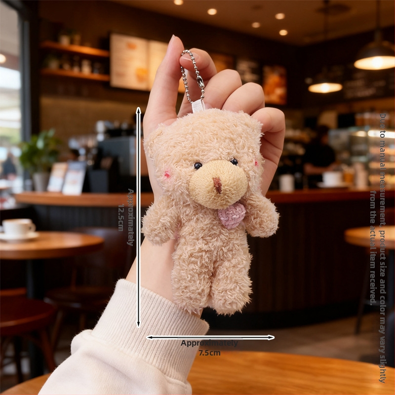 Λούτρινο αρκουδάκι με μπρελόκ – κρυσταλλικά απαλό γούνι, γέμισμα PP βαμβάκι, εξατομίκευση δειγμάτων, κατάλληλο από 14 ετών