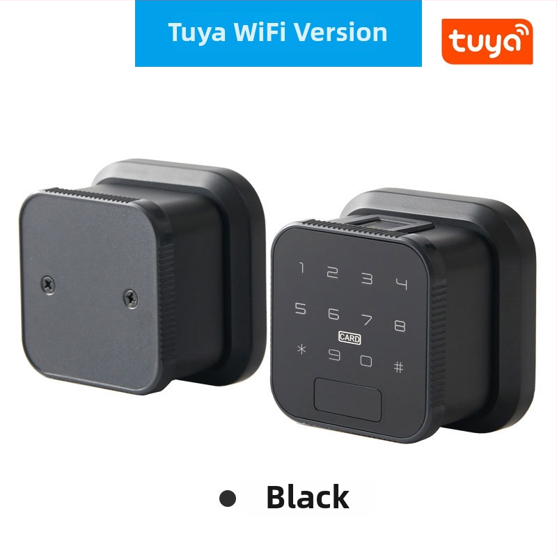 Weirman B3 интелигентен заключващ механизъм за дървена врата с отпечатък, парола, карта и ключ, дистанционно отключване; съхранява до 100 отпечатъка, над 100 000 отключвания, сканиране до 0,5 s, DC захранване, -20–65°C, 20–90% влажност.