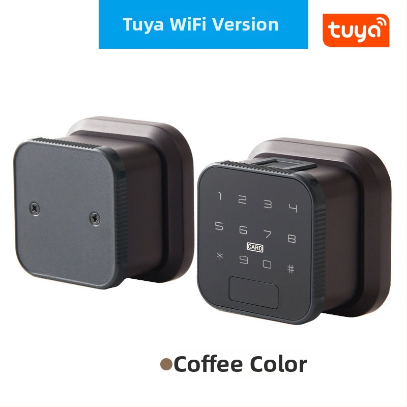 Weirman B3 интелигентен заключващ механизъм за дървена врата с отпечатък, парола, карта и ключ, дистанционно отключване; съхранява до 100 отпечатъка, над 100 000 отключвания, сканиране до 0,5 s, DC захранване, -20–65°C, 20–90% влажност.