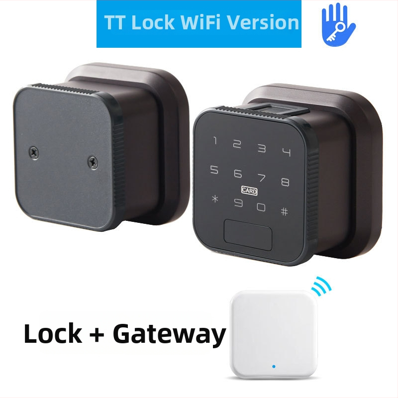 Weirman B3 интелигентен заключващ механизъм за дървена врата с отпечатък, парола, карта и ключ, дистанционно отключване; съхранява до 100 отпечатъка, над 100 000 отключвания, сканиране до 0,5 s, DC захранване, -20–65°C, 20–90% влажност.