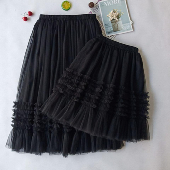 Fustă plisată pentru fete cu căptușeală, stil coreean, uni, pentru vârsta peste 8 ani, vară 2022