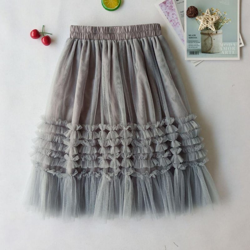 Fustă plisată pentru fete cu căptușeală, stil coreean, uni, pentru vârsta peste 8 ani, vară 2022