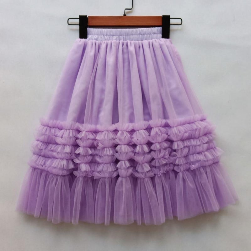 Fustă plisată pentru fete cu căptușeală, stil coreean, uni, pentru vârsta peste 8 ani, vară 2022