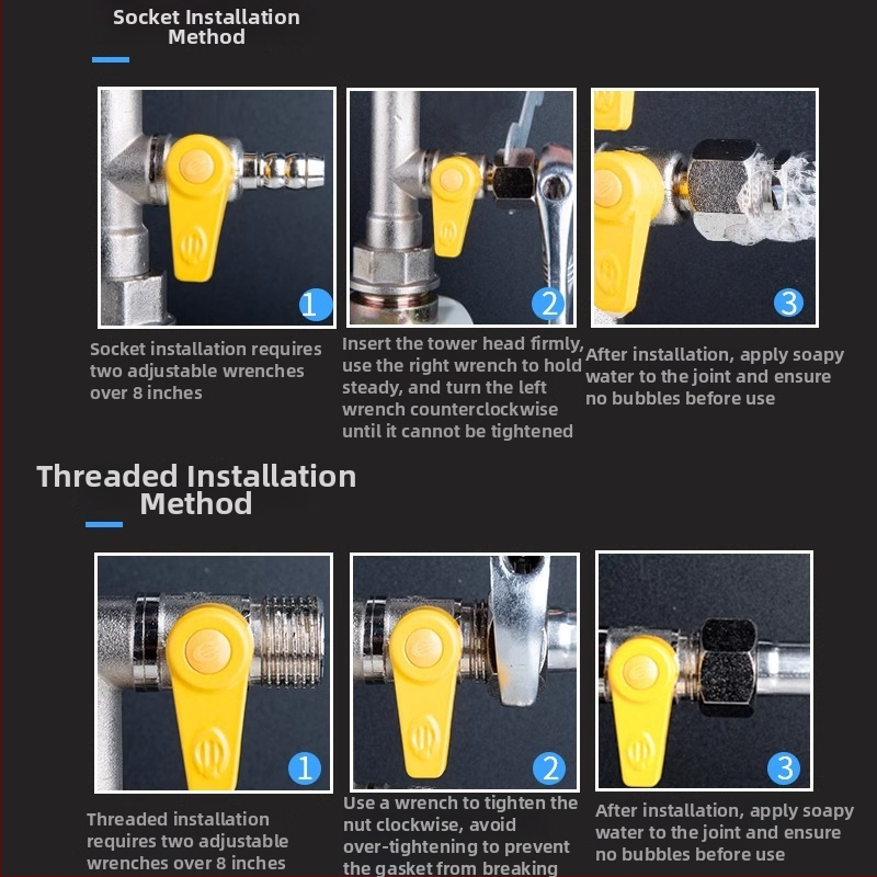 Plynovod Submarine R200-FC, 304 nerezová oceľ gofrované potrubie, normálna teplota