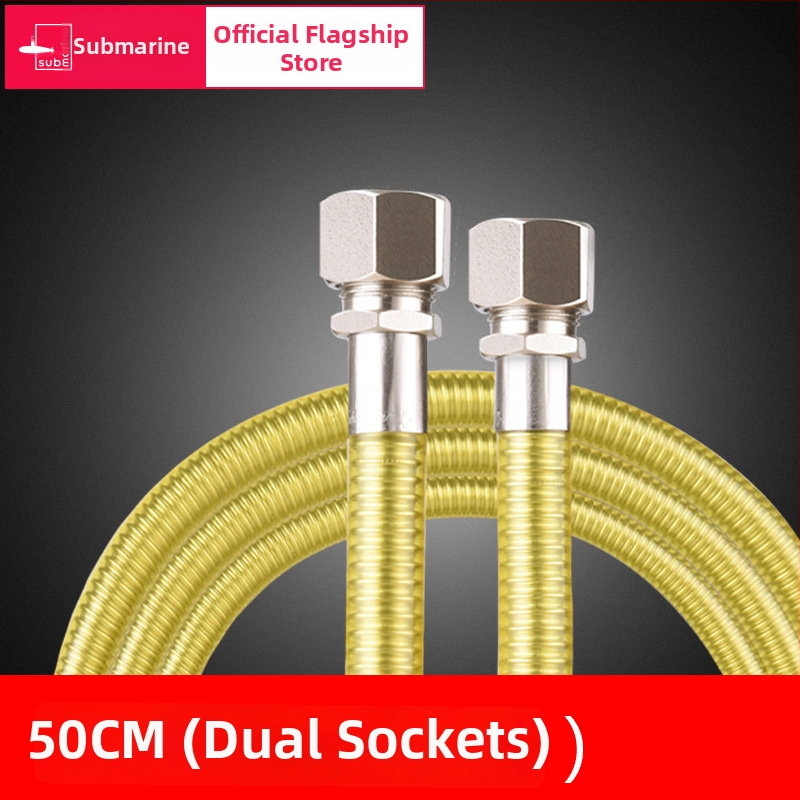 Plynovod Submarine R200-FC, 304 nerezová oceľ gofrované potrubie, normálna teplota