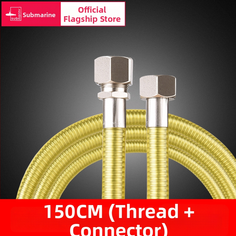 Plynovod Submarine R200-FC, 304 nerezová oceľ gofrované potrubie, normálna teplota